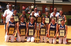 MAGIC 18U orange - 1st at the 2013 PA Softball Class B Championship